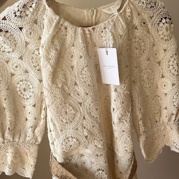 Ted Baker Lace Dress New NWT Belt - Picture 4 of 4